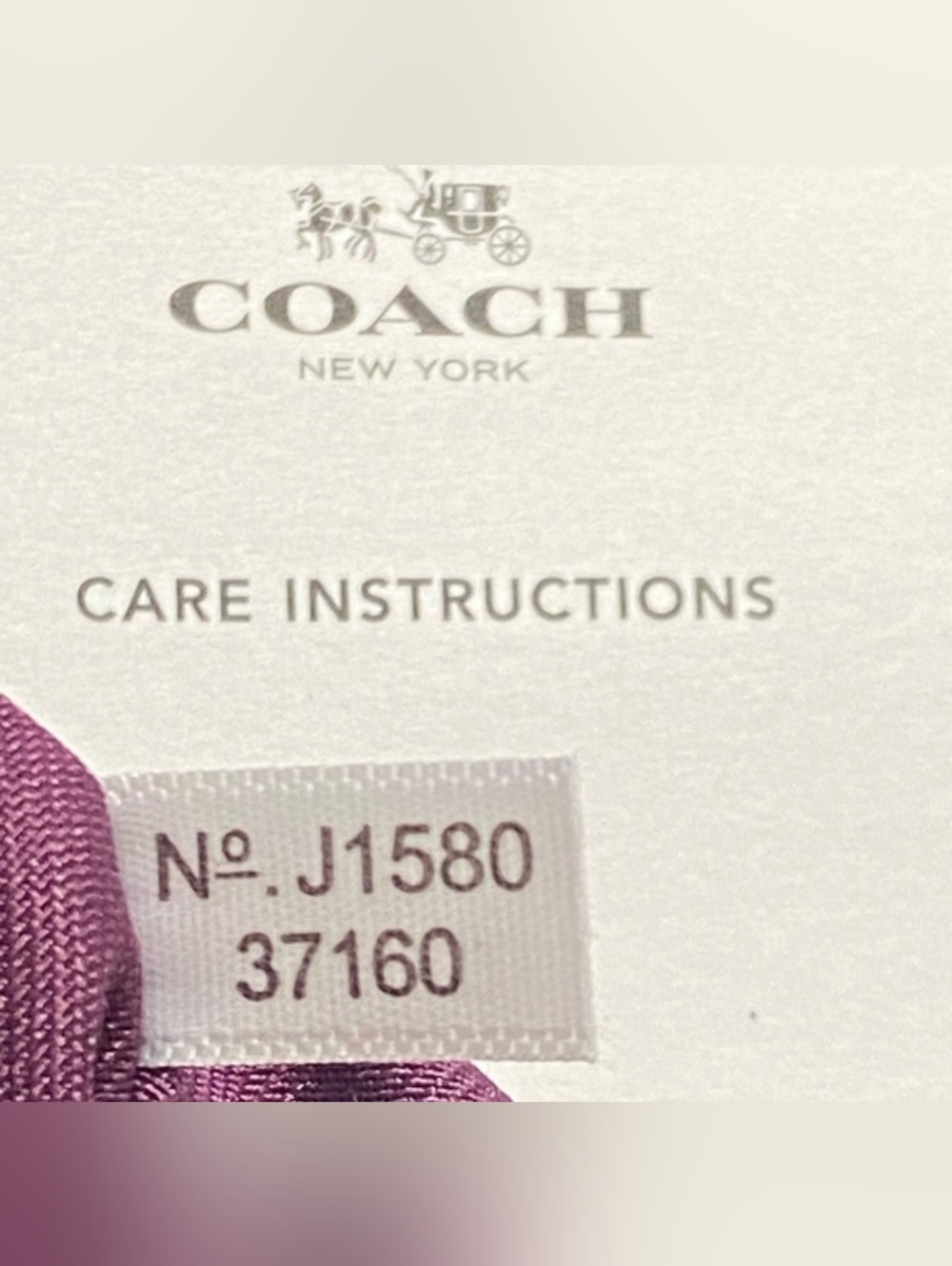 Coach Edie Shoulder Bag Floral Pebbled Leather Purple Multi - Picture 8 of 9